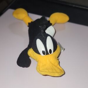 Daffy Duck Plush toy stuffed animal beanie baby Looney Tunes